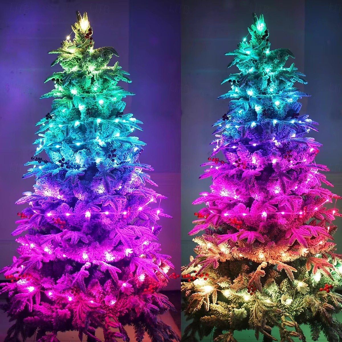 RGB LED Magic String Lights APP-Controlled, USB String Fairy Lights with Remote, Bluetooth Music Sync for Outdoor Christmas, Wedding, Birthday & Party Decor 2025 - $18.99 –P3