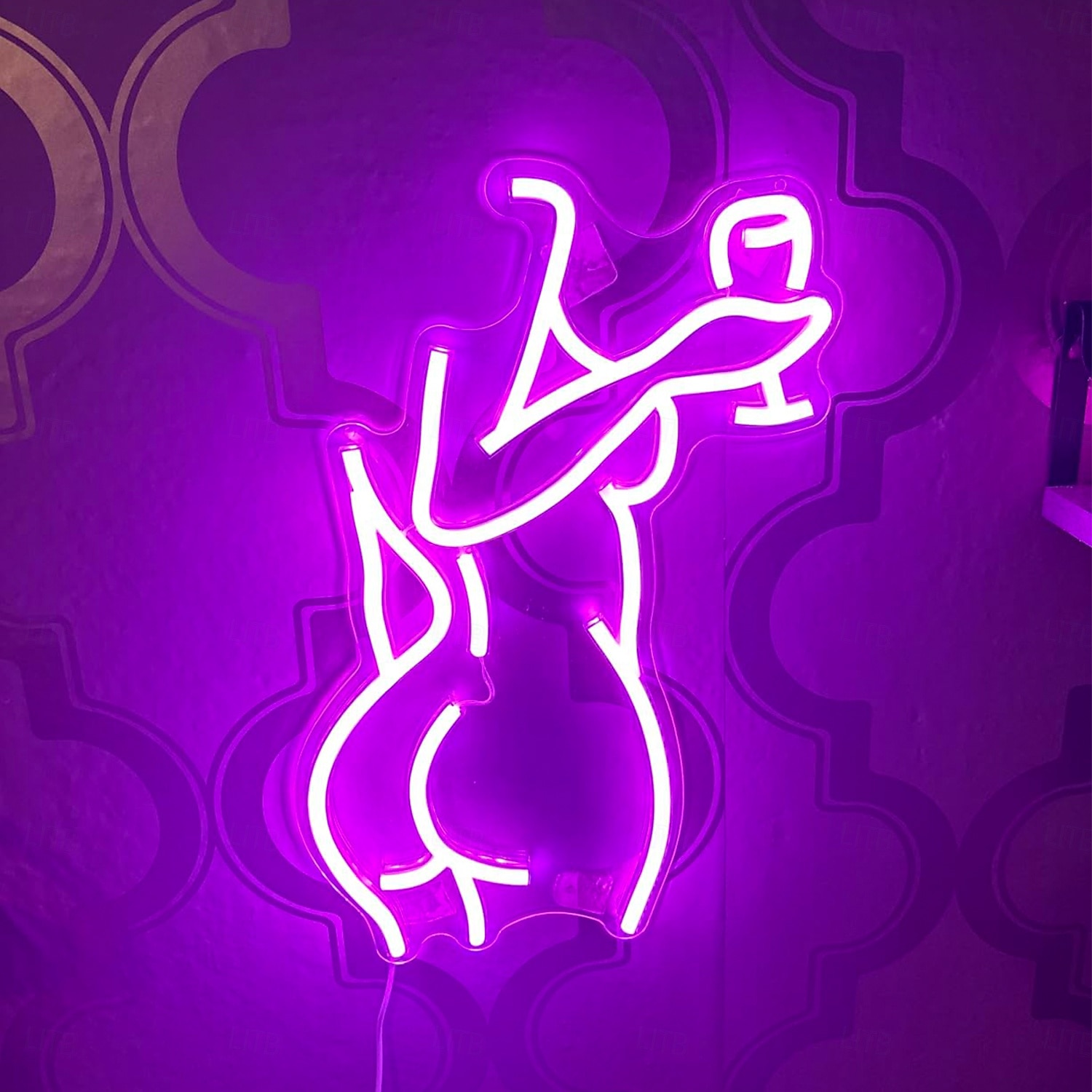 Light up Lady Neon Signs, Dimmable LED Wall Decor Sexy Woman Neon Light, Creative Art Decoration Gifts for Girl Bedroom Home Party Home Beer Bar Store Hotel 2025 - $64.99 –P7