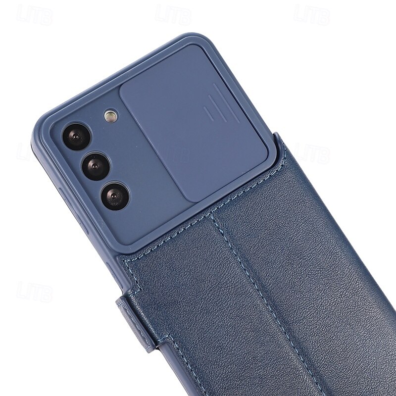 Phone Case For S21 A72 A71 A51 A31 S20 Plus S20 Ultra S20 A32 A52 Flip Cover with Stand Holder Card Slot Shockproof Retro TPU PU Leather 2025 - $17.99 –P14