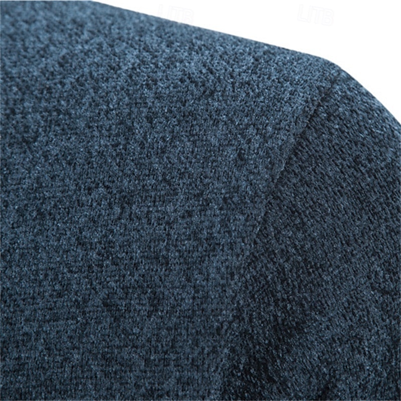Homens Sueter Cardigan Suéter Cortado Suéter com zíper Suéter de malha Estriado Tricotar Padrão Patchwork Bolsos Bloco de cor Colarinho Chinês Moda Clássico Roupa Diária Encontro Roupa Outono de 2025 por $29.99 –P8