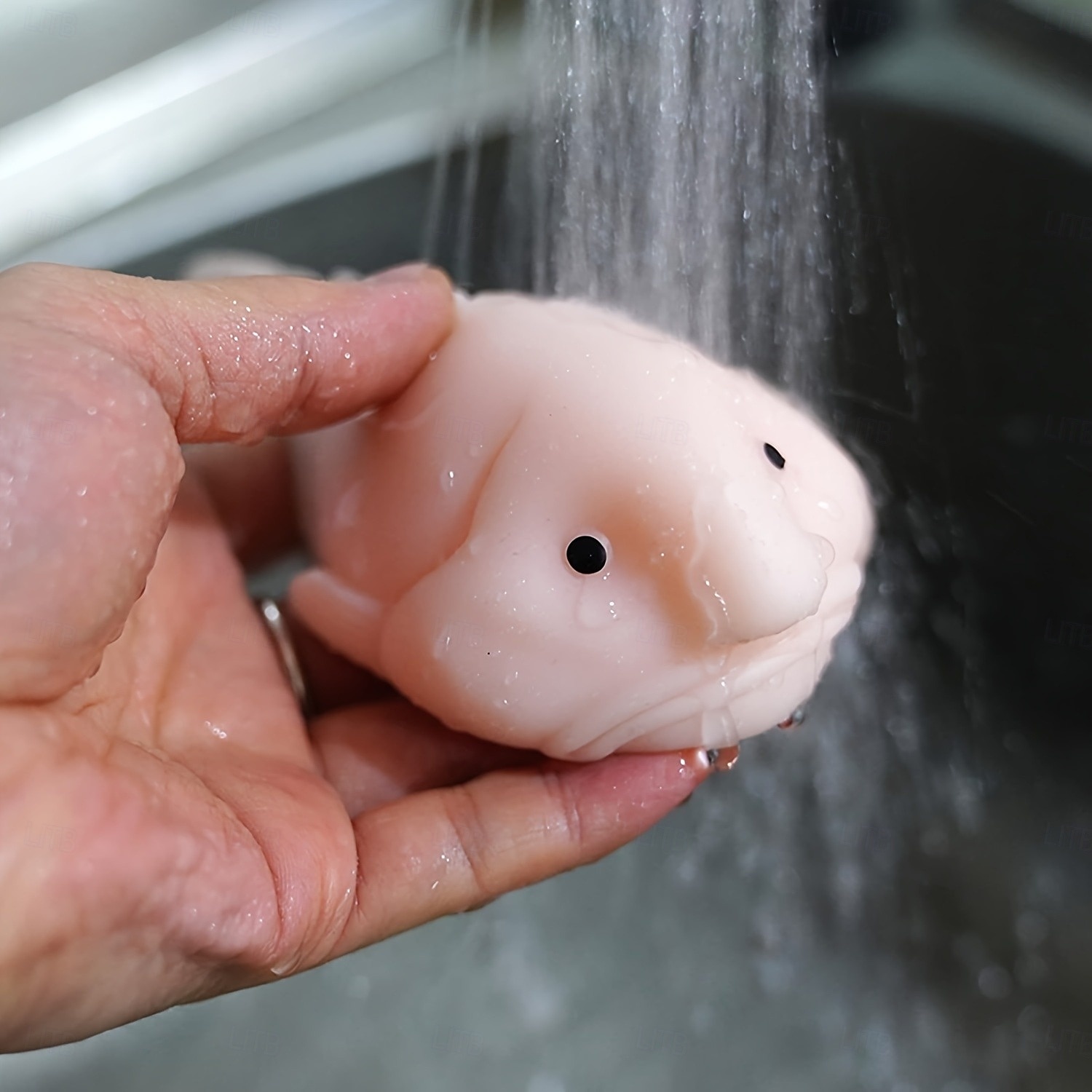 squishy blobfish relax hračka - tah natáhnout  & squeeze for fun roztomilé party s motivem ryb, ideální pro narozeniny a Vánoce  & kancelářské gagy 2025 - $12.99 –P2