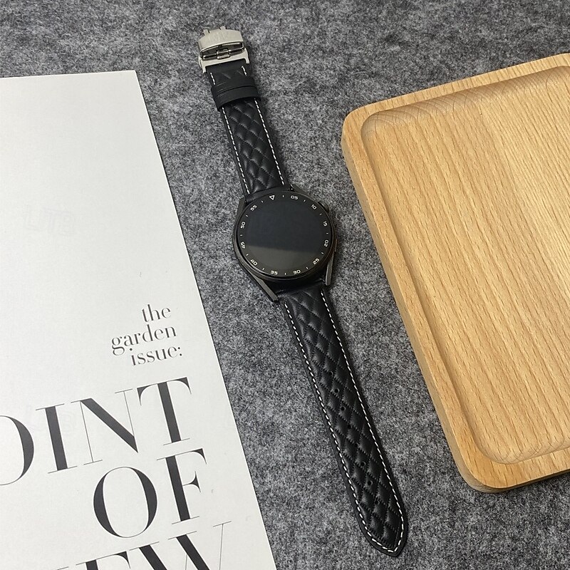 Cinturino per orologio  per Samsung Galaxy Watch 7/6/5/4 40/44mm, Galaxy Watch 5 Pro 45mm, Galaxy Watch 4/6 Classic 42/46/43/47mm, Watch 3, Active 2, Gear S2 Similpelle Sostituzione Cinghia Regolabili del 2025 a $16.99 -P19