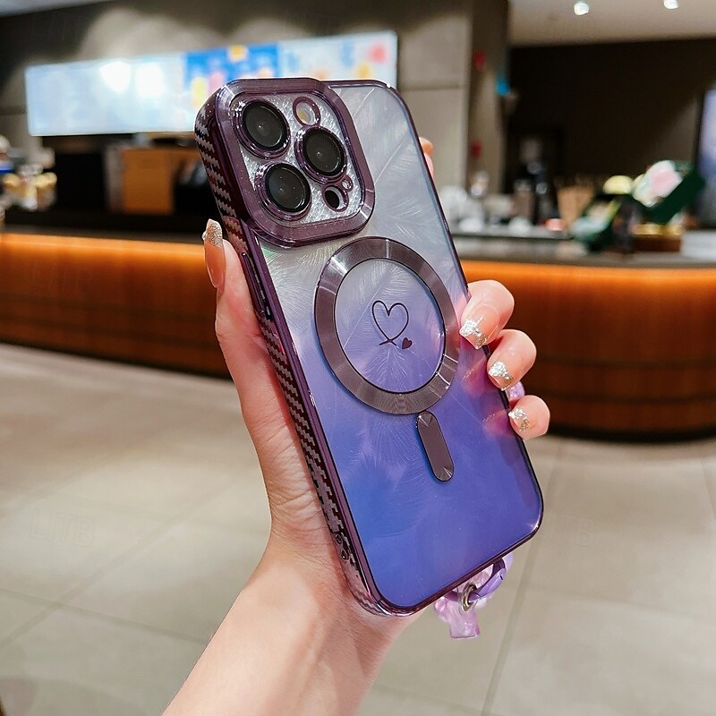 2025年 電話 ケース 用途 iPhone 16 Pro Max プラス iPhone 15 プロマックスプラス iPhone 14 13 12 11 Pro Max Plus iPhone 14 Pro Max iPhone 13 12 11 Pro Max バックカバー 磁石バックル ワイヤレス充電をサポート リストストラップ付き レトロ風 TPU アクリル コレクション – $17.99 –P6