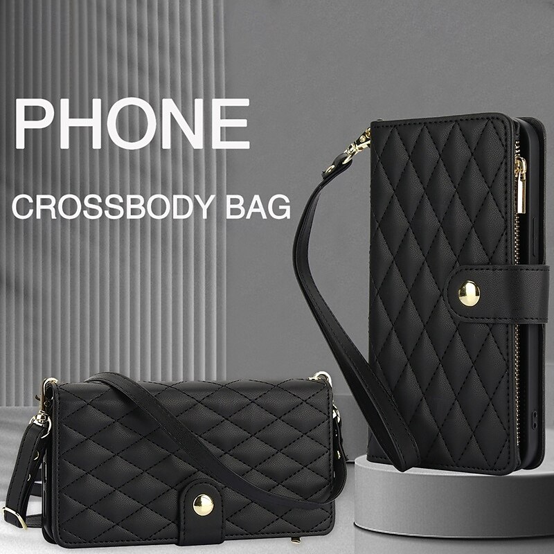 Phone Case For Pixel 9 Pro Pixel 9 Pro XL Pixel 8 Pro Pixel 8 Pixel 9 Pixel 7 Pixel 7 Pro Pixel 6 Pixel 6 Pro Back Cover with Stand Holder Zipper with Lanyard Retro TPU PU Leather 2025 - $21.99 –P14