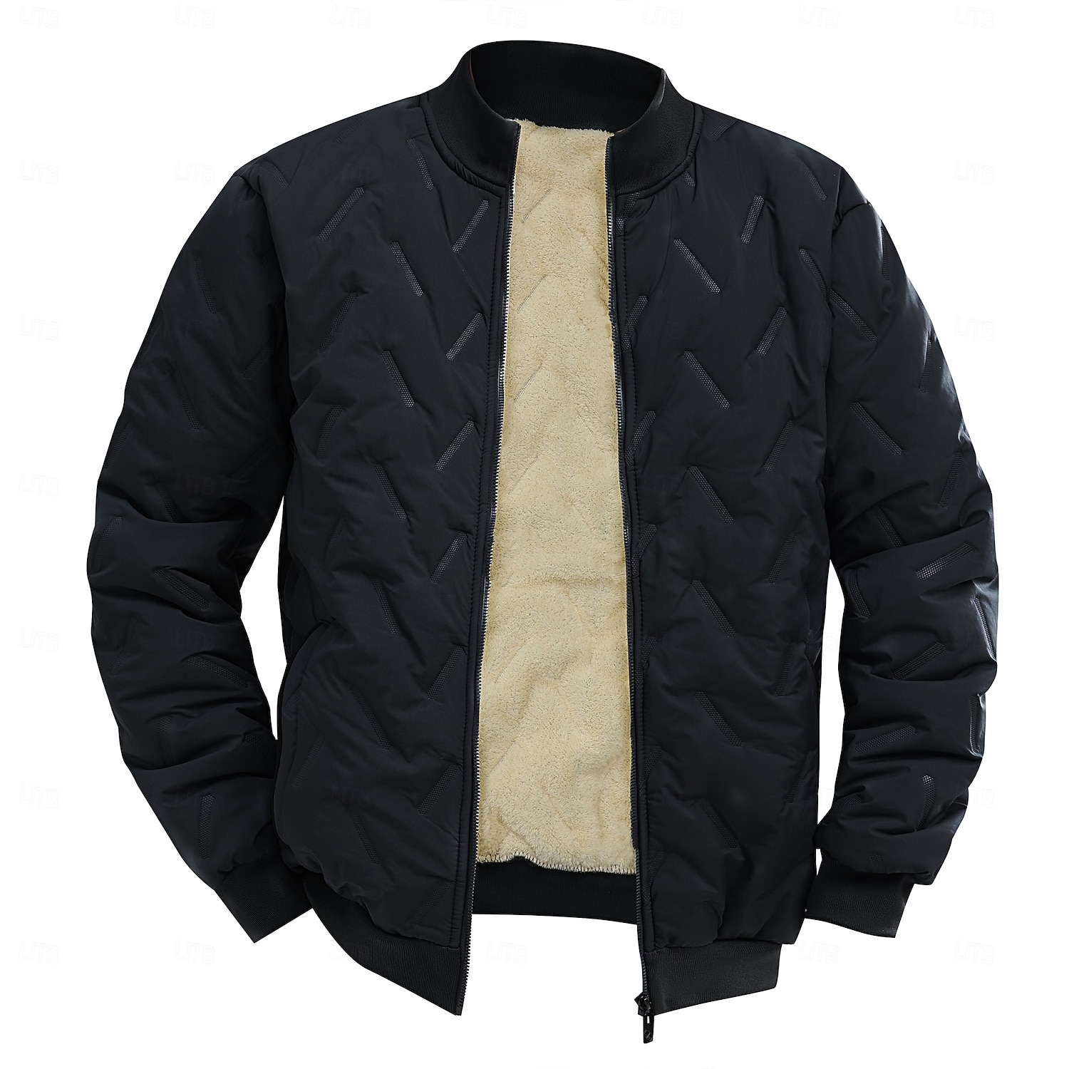 Per uomo Giacca in Pile Imbottito Formale Ufficio Comodo Tasca Imbottito Autunno Inverno Tinta unica Vacanza Vintage Collo ripiegato Regolare Blu Nero Cammello Grigio Giacca del 2026 a $39.99 –P3