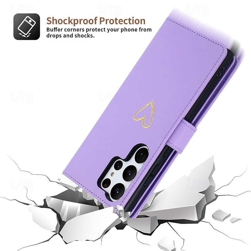 Phone Case For S25 Ultra S24 Ultra S24 Plus S24 S24 FE S23 S22 S21 S20 Plus Ultra A55 A35 A25 A15 5G A54 A34 A14 A73 A53 A33 A72 A52 A32 A22 A12 Back Cover Wallet Case with Stand Holder Zipper with 2025 - $23.99 –P9
