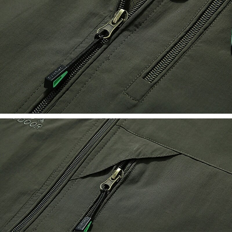 Муж. Жилет для туризма и прогулок Зимнее пальто Флисовый жилет для туризма и прогулок Весна Осень на открытом воздухе Удобный Дышащий Жилет Охота Рыбалка Восхождение 2026 - $25.99 –P3