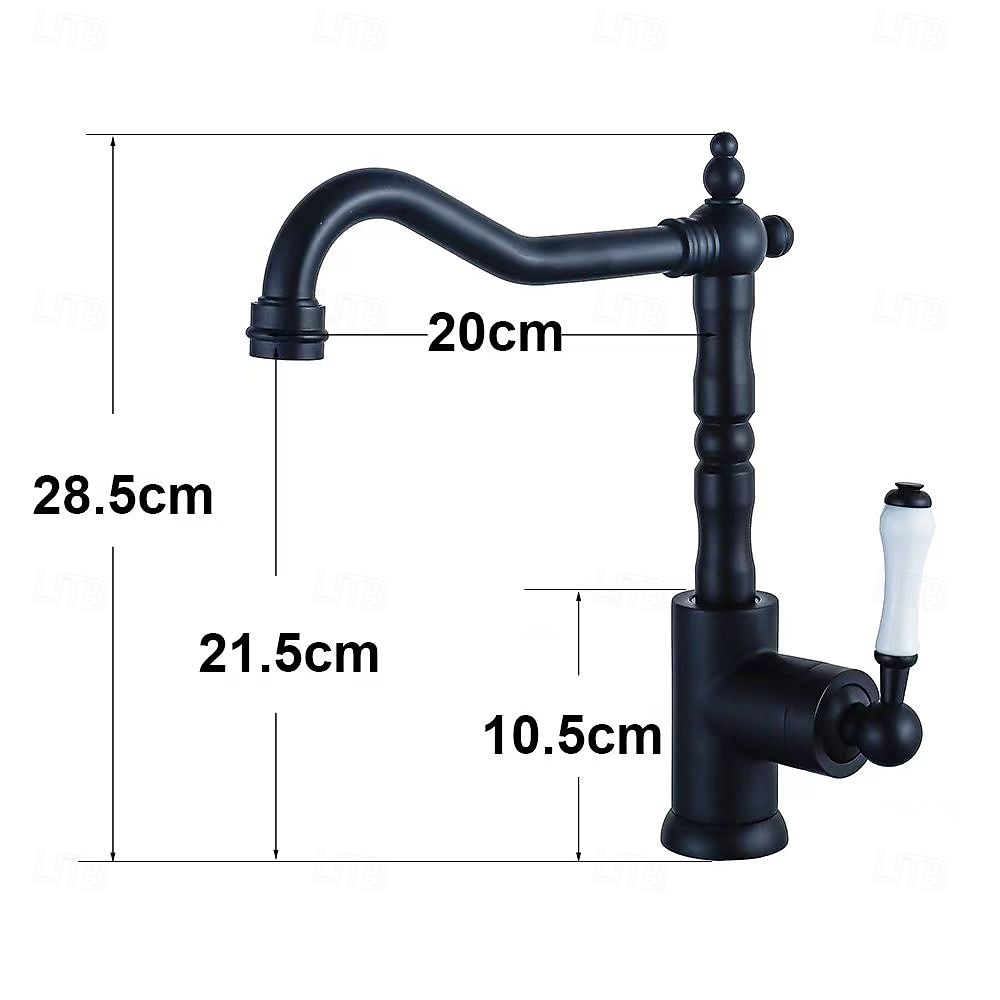 konyhai csaptelep 360 forgó antik mosogató csaptelep csaptelep divat arany mosogató csap réz hideg-meleg mosdócsap 2026 - $155.99 –P2