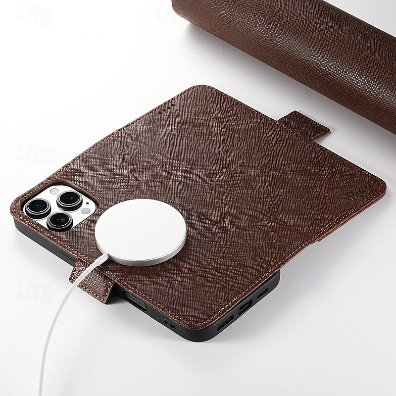 Phone Case For iPhone 16 15 14 Pro Max Plus iPhone 13 12 Pro Max Wallet Case with Stand Holder Magnetic Card Slot Retro TPU PU Leather 2025 - $25.99 –P3