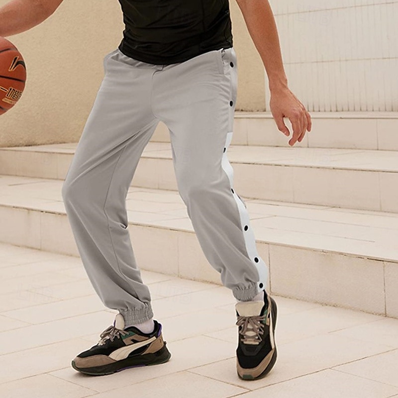 Men's Sweatpants Tear Away Pants Running Pants Athletic Pants Basketball Pants Pocket Elastic Waistband Pants / Trousers Outdoor Sports & Outdoor Athletic Fall Quick Dry Lightweight Soft Marathon 2025 - €14.99 –P9