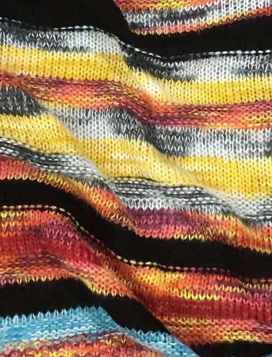 Femme Pull Chandail Gilet Cardigan Décontractées Flexible Rayé A côtes Ouvrir le devant Poche Tricoté manche longue Hauts réguliers Tricoter Extérieur du quotidien Fin de semaine Rouge Bleu Automne de 2025 ? $72.99 –P4