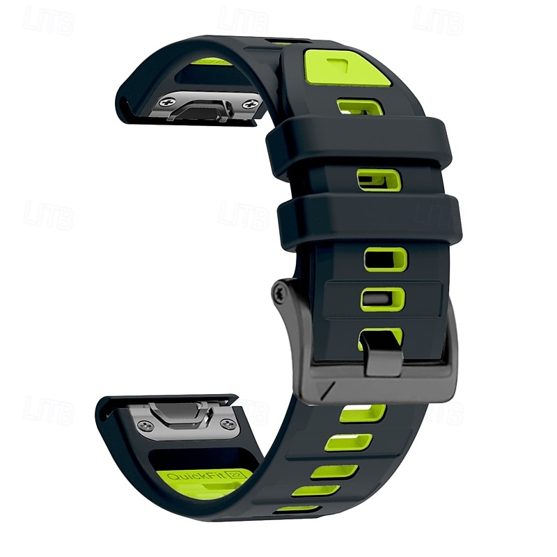 Uhrenarmband für Garmin Fenix 8 47mm 51mm 7X 6 6X Pro Epix Pro Instinct 2X Approach S70 S62 S60 Forerunner 955 945 Epix Marq Descent Quatix 22mm 26mm Silikon Ersatz Gurt Quick Fit Verstellbar 2025 - $22.99 –P7