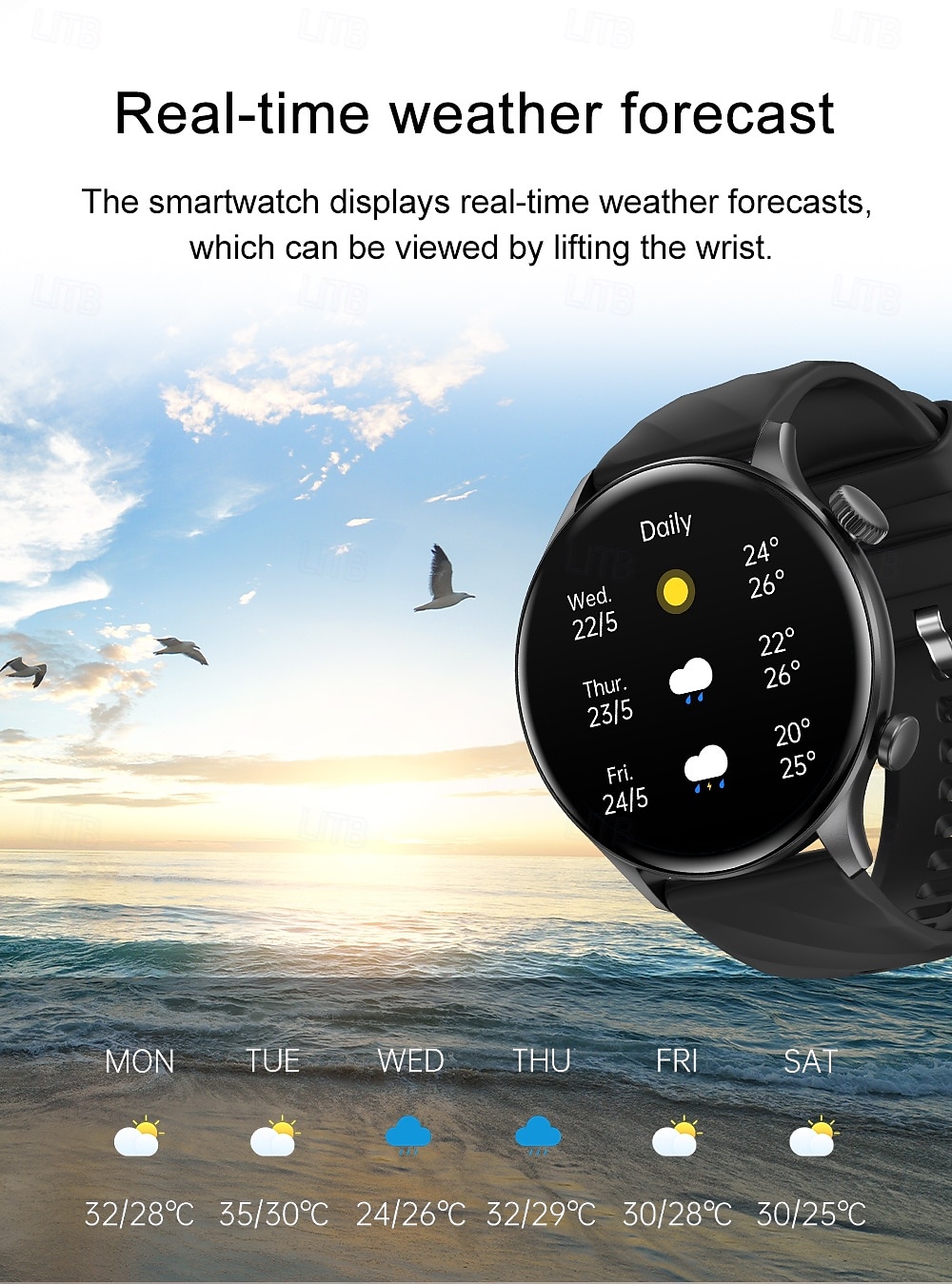 iMosi ZW63 Умные часы 1.39 дюймовый Смарт Часы Bluetooth Контроль температуры Педометр Напоминание о звонке Совместим с Android iOS Женский Мужчины 2025 - $37.19 –P13