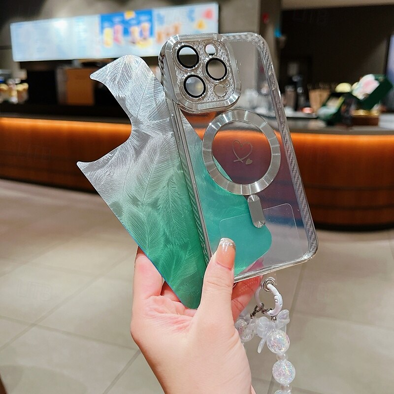 2025年 電話 ケース 用途 iPhone 16 Pro Max プラス iPhone 15 プロマックスプラス iPhone 14 13 12 11 Pro Max Plus iPhone 14 Pro Max iPhone 13 12 11 Pro Max バックカバー 磁石バックル ワイヤレス充電をサポート リストストラップ付き レトロ風 TPU アクリル コレクション – $17.99 –P13