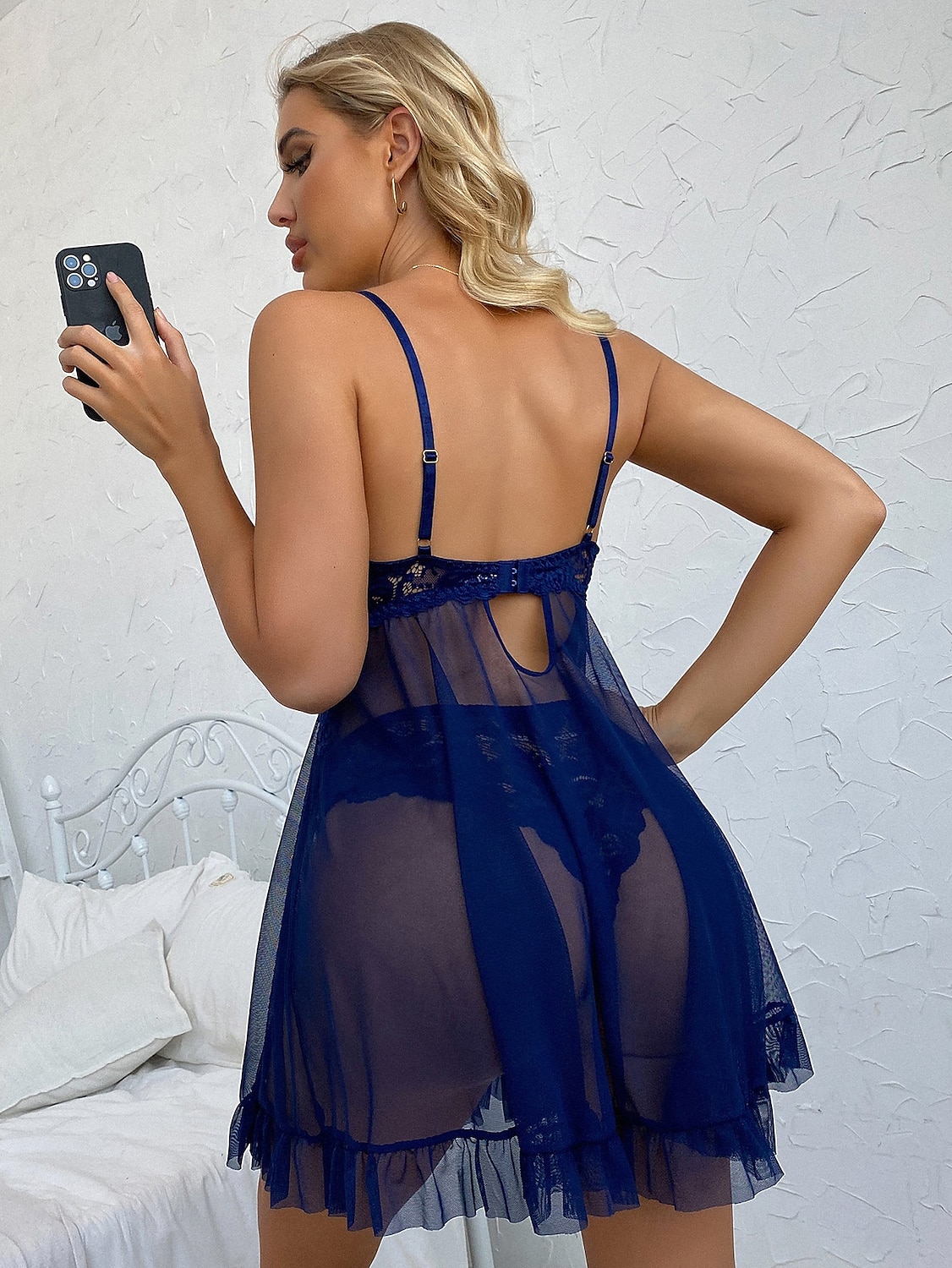 فستان بابيدول ملابس داخلية ليلية بيجاما للنساء للبالغين sexy فستان حفلة ليلة رأس السنة هدية عيد الحب لها 2026 - $29.99 –P13