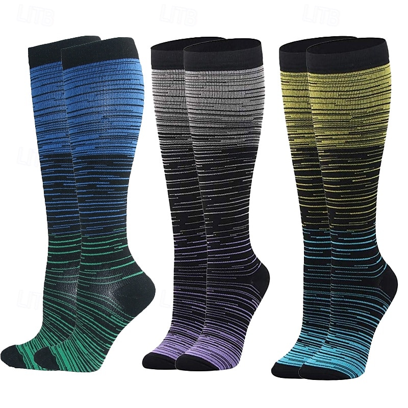 Calcetines de yoga 3 pares Hombre Mujer Calcetines de compresión A prueba de resbalones Transpirable Reductor del Sudor Cómodo Entrenamiento de gimnasio Baloncesto Fútbal Corriendo Correr Deportes 2025 - $12.99 –P5