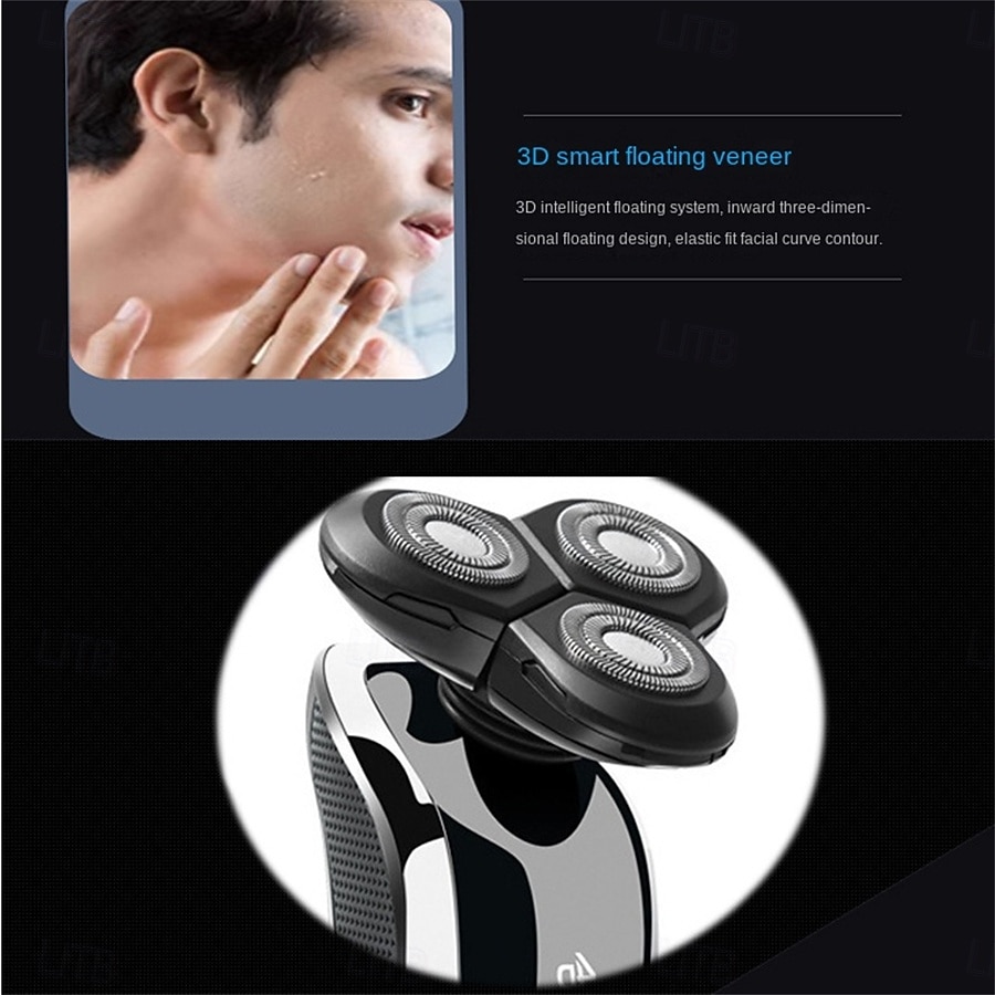 2025年 3-in-1 ヘアトリマー 多機能ヘアクリッパー オールインワン 鼻毛トリマー シェーバー 安全 くっつかない メンズ ホームヘアケア  コレクション – $25.99 –P3