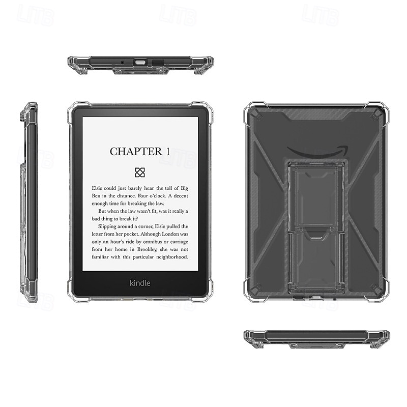 Tavoletta Custodie cover Per Amazon Kindle Fire HD 10 2019/2017 Paperwhite 6,8'' 11° Paperwhite 6'' 10° Con supporto Trasparente Ultra sottile Geometrica Gel di silice del 2025 a $17.99 –P3
