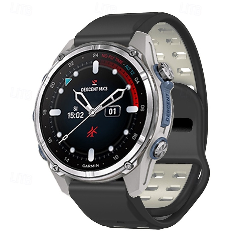 Kellon ranneke varten Garmin Fenix 8 47mm 51mm 7X 6 6X Pro Epix Pro Instinct 2X Approach S70 S62 S60 Forerunner 955 945 Epix Marq Descent Quatix 22mm 26mm Silikoni Korvaus Hihna Quick Fit Karu 2025 - $22.99 –P4