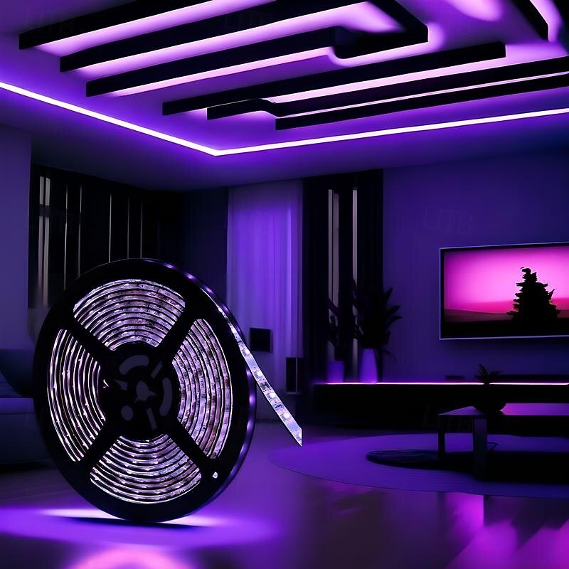 רצועת led רצועת 2 מטר עמיד למים רצועות תאורה LED rgb טיקטוק רצועת תא סוללה aa תיבת סוללה מיני בקר 3 מפתחות מופעל על סוללה רב צבעים 2025 - $17.99 –P5