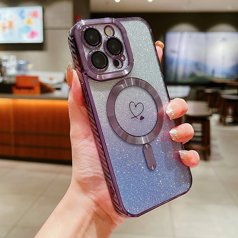 2025年 電話 ケース 用途 iPhone 16 Pro Max プラス iPhone 15 プロマックスプラス iPhone 14 13 12 11 Pro Max Plus iPhone 14 Pro Max iPhone 13 12 11 Pro Max バックカバー 磁石バックル ワイヤレス充電をサポート 耐衝撃 レトロ風 TPU アクリル  コレクション – $15.99 –P9