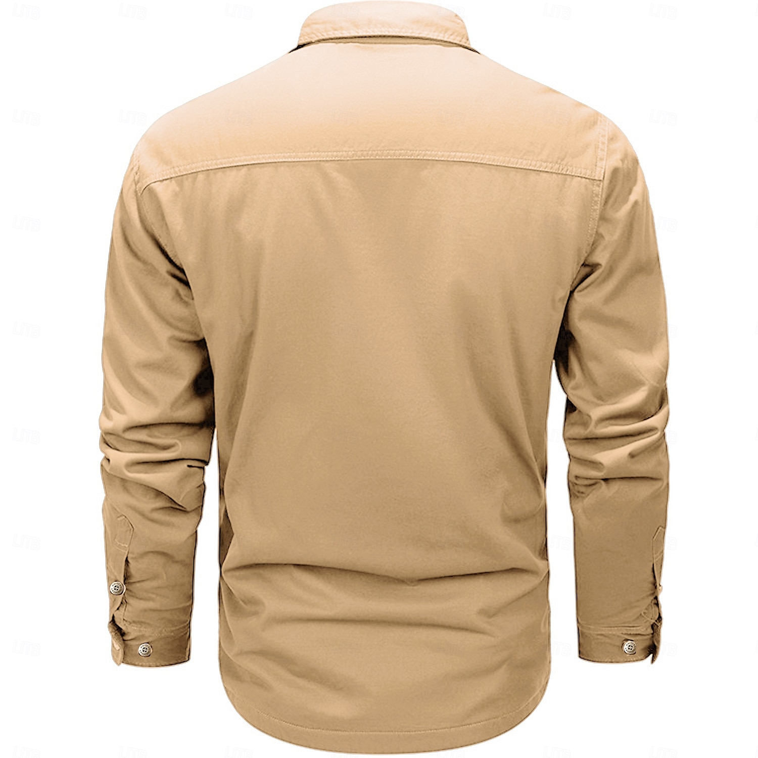 Per uomo Vintage ▾ Camicie da lavoro Camicia occidentale Camicia da carico Manica lunga Informale Sportivo Per uscire Autunno Inverno Collo ripiegabile Bottone giù Verde militare Cachi del 2025 a $37.99 –P3
