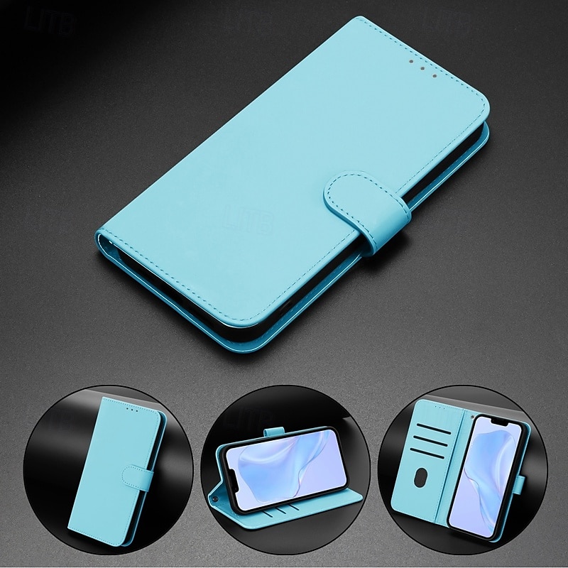 Phone Case For iPhone 16e Pro Max Plus iPhone 15 Pro Max Plus iPhone 14 13 12 11 Pro Max Plus iPhone 14 Pro Max iPhone 13 12 11 Pro Max Flip Cover with Stand Holder Magnetic Support Wireless Charging 2025 - $16.99 –P17