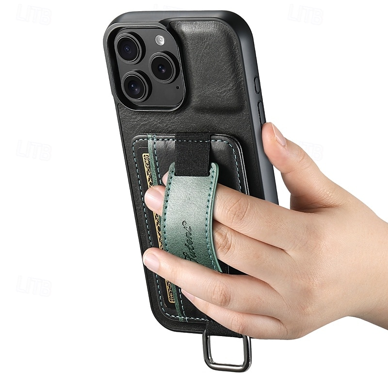 téléphone Coque Pour iPhone 16 Pro Max Plus iPhone 15 Pro Max Plus iPhone 14 13 12 11 Pro Max Plus iPhone 14 Pro Max iPhone 13 12 11 Pro Max Coque Arriere Avec Support avec dragonne Fente pour carte de 2025 ? $19.99 –P3