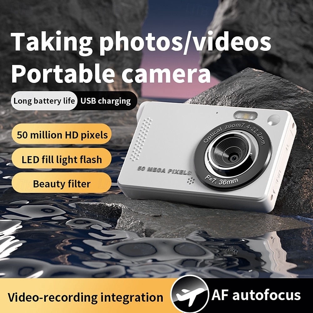 2025年 コンパクトデジタルカメラ FHD 1080p デジタルカメラ ポイントアンドシュートカメラ 手頃な価格のデジタルカメラ ギフトに最適 コレクション – $48.99 –P13