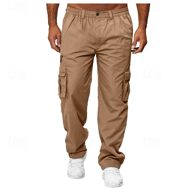 Men's Outdoor Pants Cargo Pants Hiking Pants Trousers Military Spring Autumn / Fall Outdoor Regular Fit Waterproof Quick Dry Breathable Pants / Trousers Black Army Green Hunting Climbing Camping 2026 - $20.99 –P4