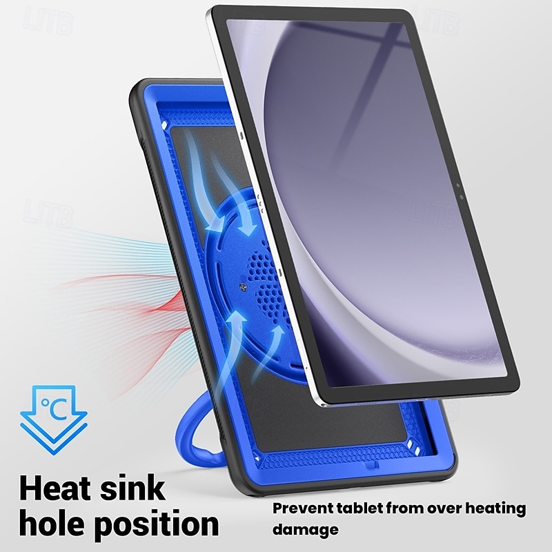 Tablet Case Cover For Samsung Galaxy Tab A9 Plus 11" Handle Pencil Holder Shoulder Strap Geometric Pattern PC 2025 - $26.99 –P8