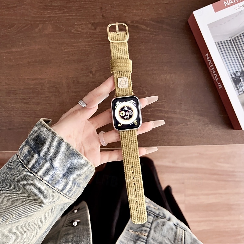 Solo Loop Совместим с Ремешок для часов Apple Watch 38мм 40мм 41мм 42мм 44мм 45мм 49мм Очаровательный Регулируется Дышащий Нейлон Сменный ремешок для часов для iwatch Ultra 2 Series 9 8 7 SE 6 5 4 3 2025 - $17.99 –P10