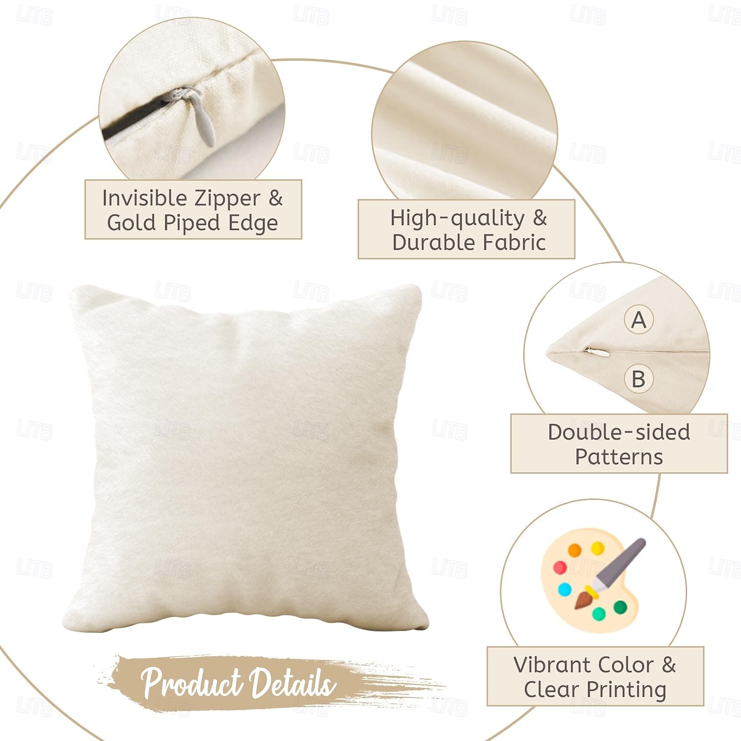 Custom Pet Photo Memorial Pillow Cover Cushion Cover Throw Pillow Sympathy Gift Personalized Memorial Gifts When You Miss Me Hug 2026 - $14.49 –P7