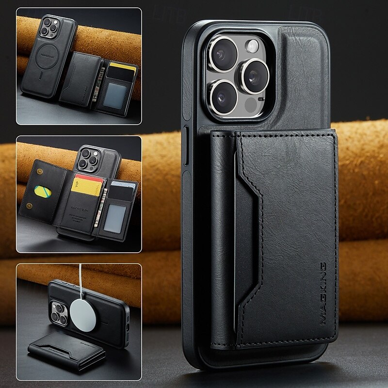 puhelin Etui Käyttötarkoitus iPhone 16 Pro Max Plus iPhone 15 Pro Max Plus iPhone 14 13 12 Pro Max Plus iPhone 14 Pro Max iPhone 13 12 Pro Max Takakuori Tuella Magneetti Tukee langatonta latausta 2025 - $26.99 –P1