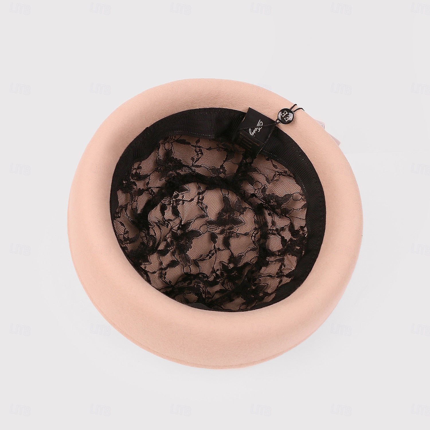 chapéus chapéu de lã chapéu chapéu chapéu fedora chá de casamento elegante casamento com boné renda lateral chapéu chapéu de 2025 por $41.99 –P13