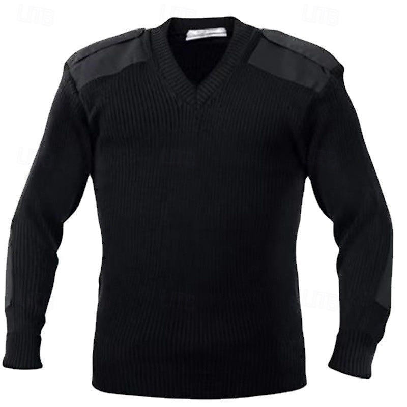 Herren Pullover Kaschmir Kaschmirpullover Strickpullover Gerippt Grobstricken Stricken Standard Strick Glatt V Ausschnitt Modisch Brautkleider schlicht Freizeitskleidung Verabredung Bekleidung Herbst 2025 - $38.99 –P4