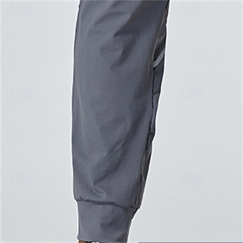 Bărbați Pantaloni Sport Παντελόνια Τρεξίματος Pantaloni de Alergat Cordon Curea elastică Buzunar cu Fermoar Pantaloni Interior În aer liber Sporturi & Exterior Primăvară Toamnă Uscare rapidă Ușor 2026 - $28.99 –P10