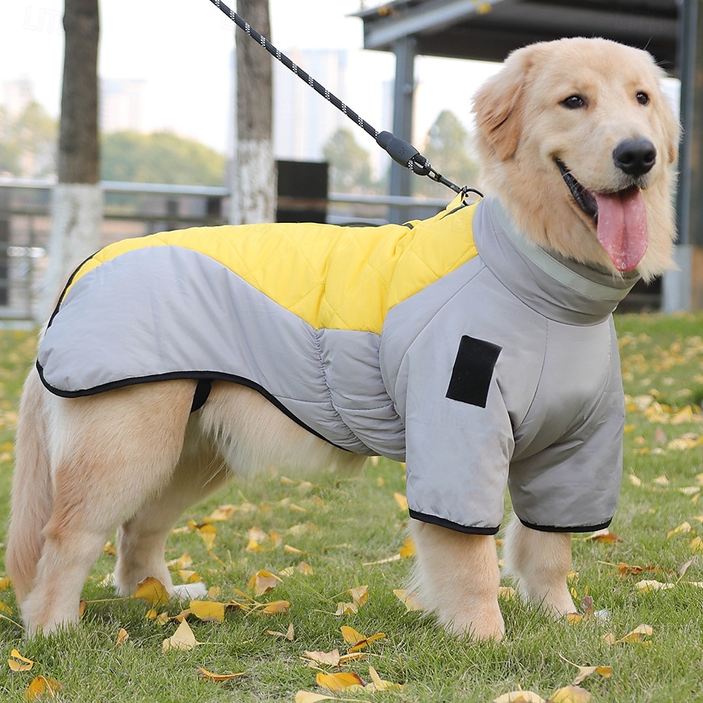 Dog Coat Jacket Parka Jacket with Harness Reflective Warm Water-Resistant Outdoor Dog Clothing for Medium Large 2025 - $20.99 –P10