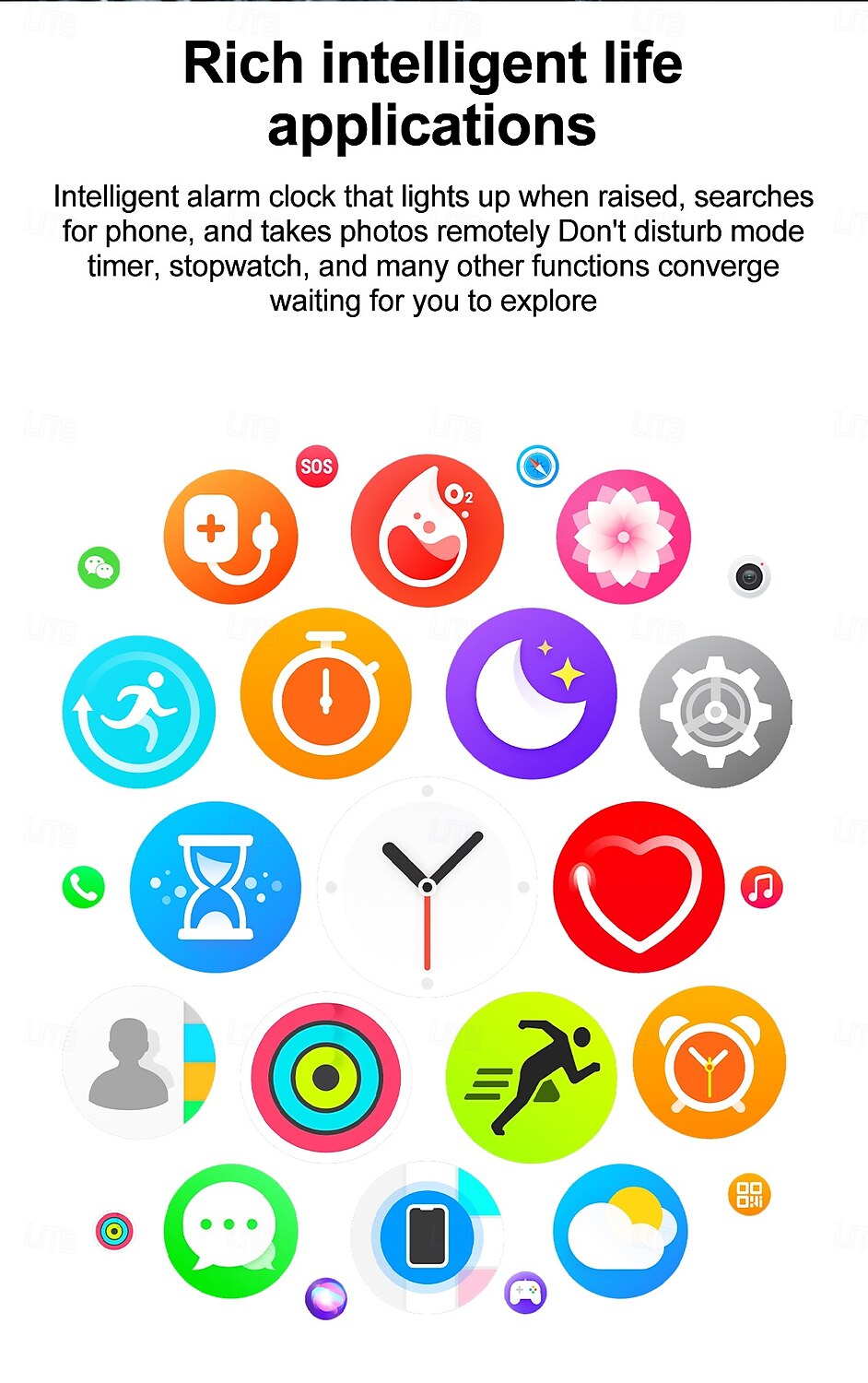 MT39 Smart Watch 2.01inch Large Screen Bluetooth Call Heart Rate Health Monitor Outdoor Sports AI Voice Assistant Smartwatch 2025 - $43.99 –P16