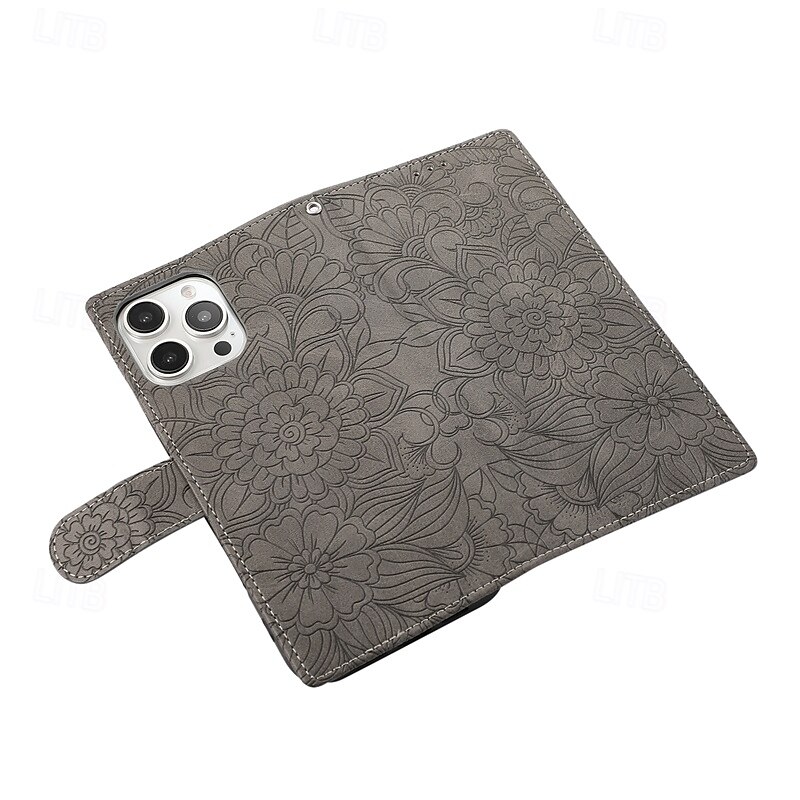 telefon fodral Till iPhone 16 Pro Max Plus iPhone 15 Pro Max Plus iPhone 14 13 12 11 Pro Max Plus iPhone 14 Pro Max iPhone 13 12 11 Pro Max Skal med stativ med handledsrem Kortplats Kontor / företag 2025 - $15.99 –P8
