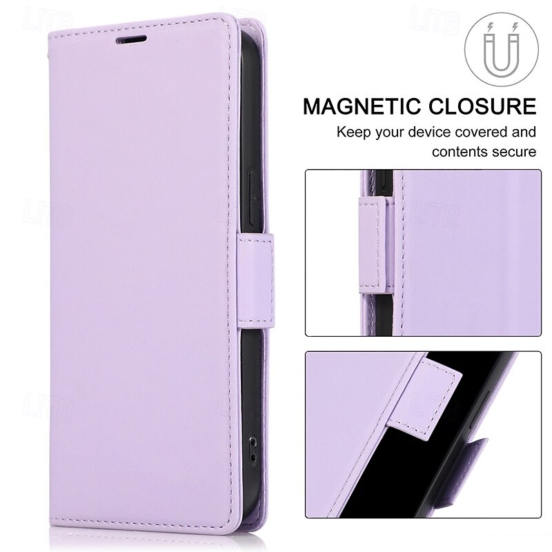Phone Case For S24 S24 Ultra Plus S24 FE S23 S22 S21 S20 Ultra Plus FE A55 A35 A25 A15 5G A14 A34 A73 A53 A33 A72 A52 A42 A12 Back Cover with Stand Holder with Wrist Strap Card Slot Retro TPU PU 2025 - $16.99 –P2