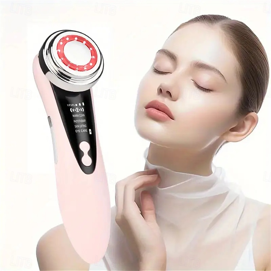 επαναφορτιζόμενη αντιγηραντική και αντιρυτιδική συσκευή μασάζ περιποίησης προσώπου με φόρτιση usb όργανο περιποίησης δέρματος για το σπίτι ιδανικό δώρο για γυναίκες 2025 - $21.99 –P2