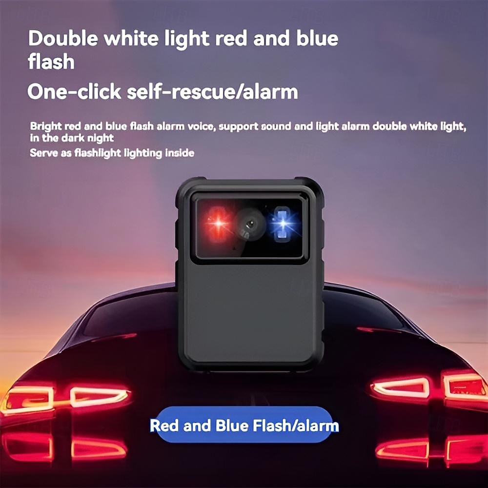 4k con wifi hd infrarossi visione notturna strumento di polizia mini telecamera auto dvr con scheda tf del 2025 a $63.99 –P6