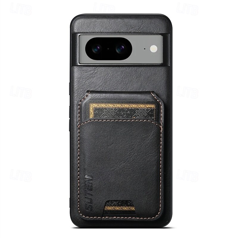 телефон Кейс для Назначение Пиксель 9 Про Pixel 9 ProXL Pixel 8 Pro Pixel 8 Пиксель 9 Pixel 7 Pixel 7 Pro Pixel 6 Pixel 6 Pro Кейс на заднюю панель со стендом Магнитный Разъем для карты Ретро 2025 - $19.99 –P3