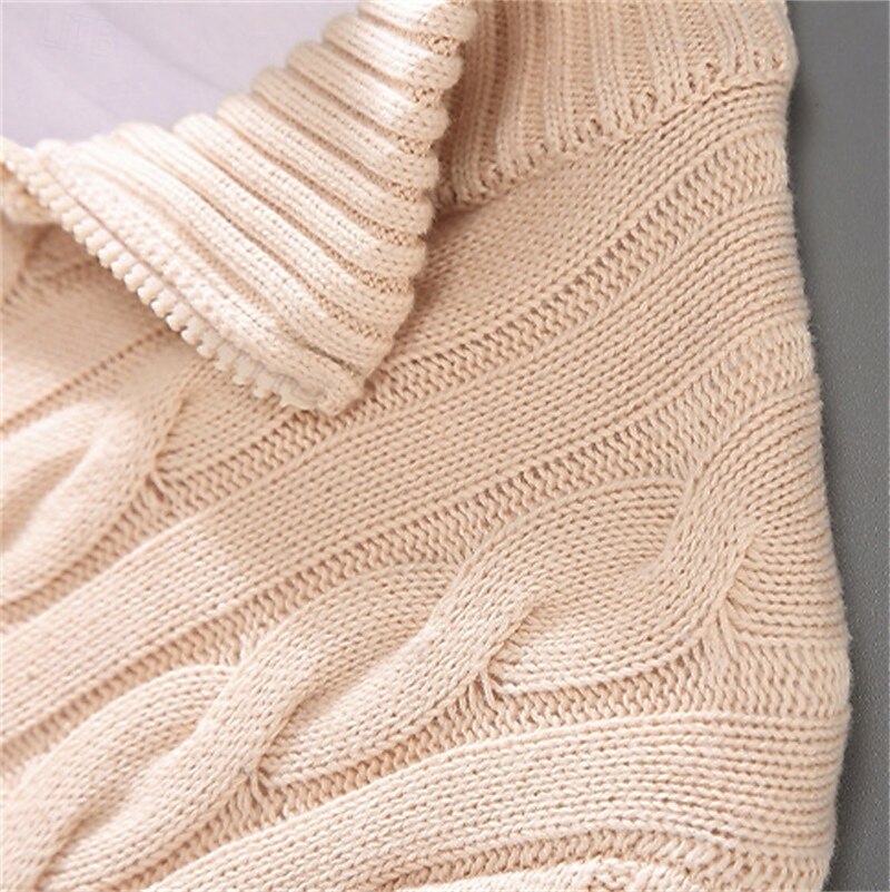 Herren Pullover Pullover mit Viertelreißverschluss Strickpullover Gerippt Stricken Standard Strick Glatt Troyer Halber Reißverschluss Modisch Brautkleider schlicht Freizeitskleidung Verabredung 2025 - $44.99 –P8