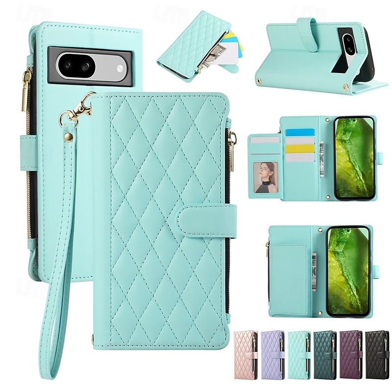 téléphone Coque Pour Pixel 9 Pro Pixel 9 Pro XL Pixel 8 Pro Pixel 8 Pixel 9 Pixel 7 Pixel 7 Pro Pixel 6 Pixel 6 Pro Coque Arriere Avec Support fermeture Éclair avec lanière Rétro TPU faux cuir de 2025 ? $20.99 –P9