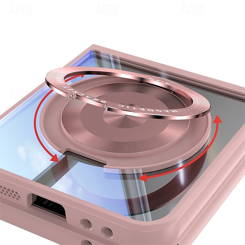 τηλέφωνο tok Για Z Flip 7 Z Flip 6 Z Flip 5 Πίσω Κάλυμμα με βάση στήριξης Ανθεκτική σε πτώσεις Ρετρό TPU PC 2025 - $17.99 –P7
