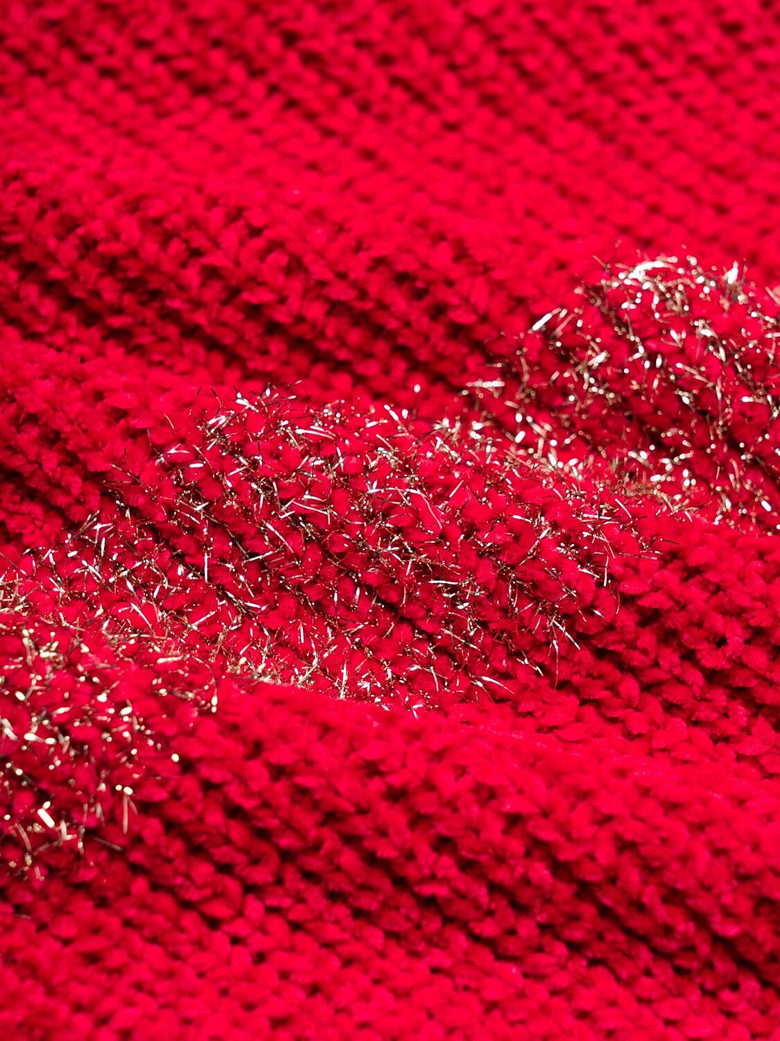 Per donna Felpa Girocollo A coste Maglia Ciniglia Manica normale Autunno inverno Informale Maglia Manica lunga Banda Rosa Rosso S M L del 2025 a $69.99 -P5