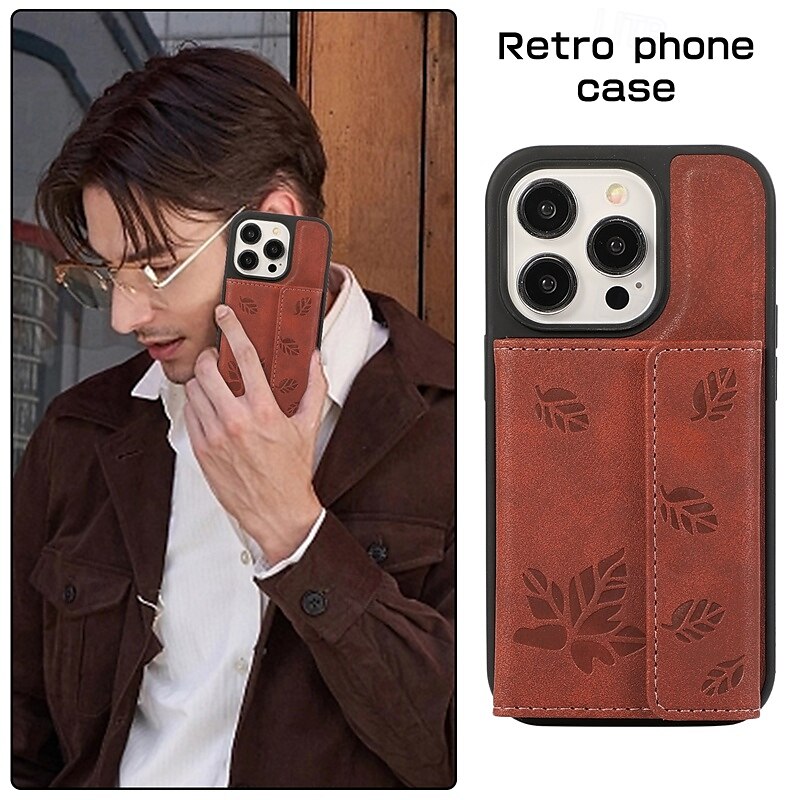 Phone Case For iPhone 16 Pro Max Plus iPhone 15 Pro Max Plus iPhone 14 13 12 Pro Max Plus iPhone 14 Pro Max iPhone 14 Pro Max Plus iPhone 13 12 Pro Max Back Cover with Stand Holder Card Slot 2025 - $18.99 –P11