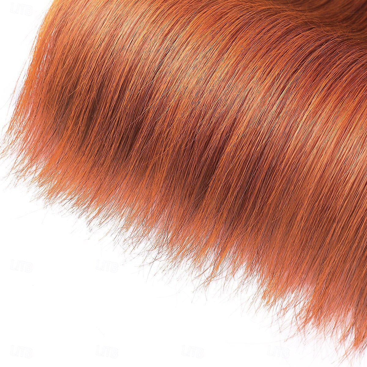 Brazilian Human hair Orange Hair Curtain 350# Straight Hair 3 Bundles Of Human Hair 2025 - $174.99 –P4